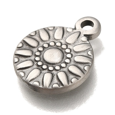 304 Stainless Steel Pendants STAS-S148-13P-1