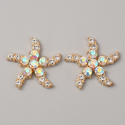 Alloy Rhinestone Cabochons FIND-WH0126-181KCG-1