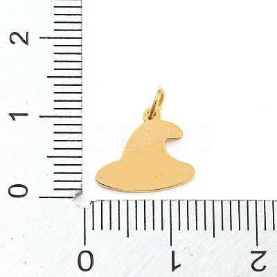Halloween 304 Stainless Steel Charms STAS-P333-18G-1