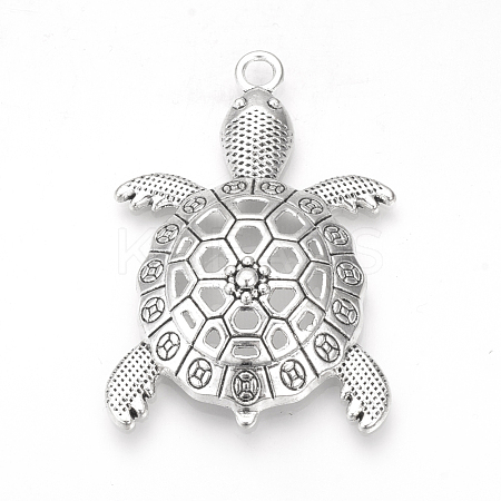 Tibetan Style Alloy Pendants TIBE-S311-16AS-LF-1