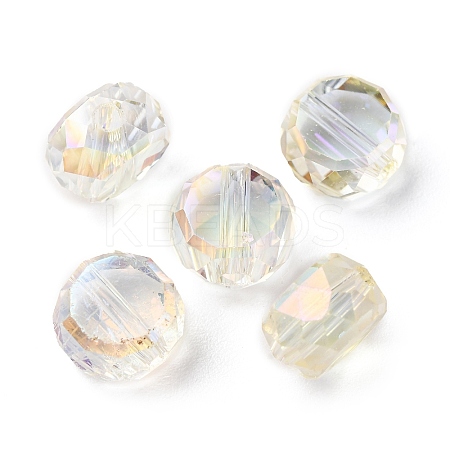 Electroplate Glass Beads EGLA-U003-01A-FR02-1