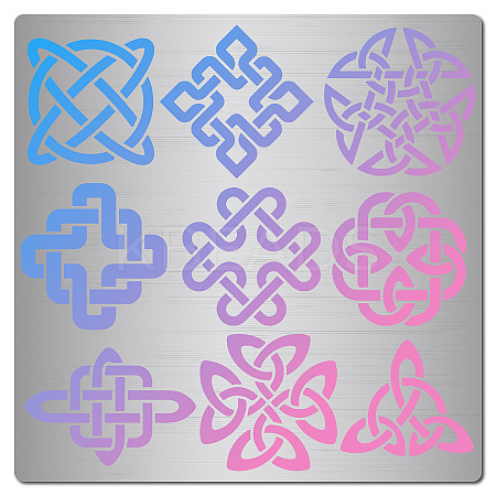 Stainless Steel Cutting Dies Stencils DIY-WH0238-074-1