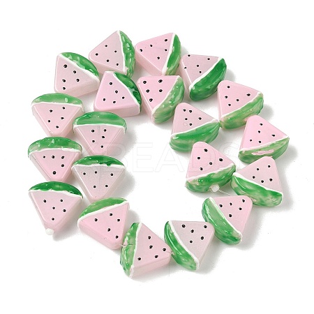 Baking Paint Glass Enamel Beads LAMP-C019-02B-1