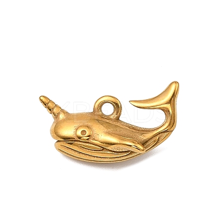 Ocean Theme 304 Stainless Steel Charms STAS-I356-03G-05-1