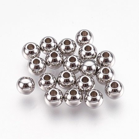 Tarnish Resistant 316 Stainless Steel Spacer Beads X-STAS-G176-46P-C-1