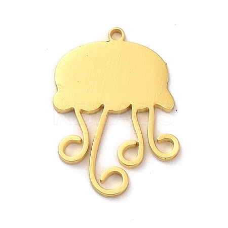 201 Stainless Steel Pendants LS-STAS-C062-01G-1