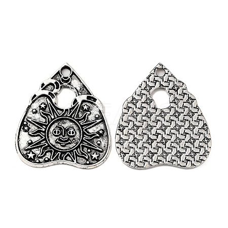 Tibetan Style Alloy Pendants FIND-C037-01A-AS-1