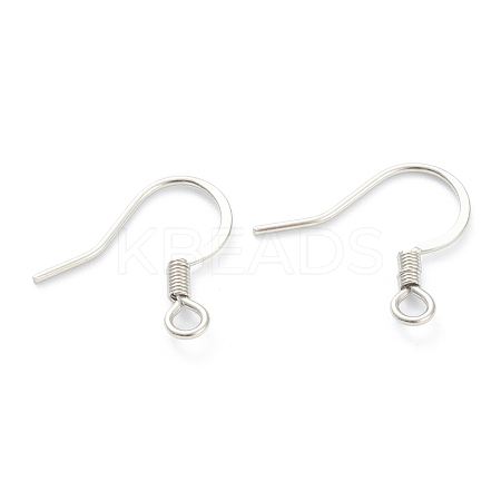 316 Surgical Stainless Steel Earring Hooks X-STAS-M288-08P-1