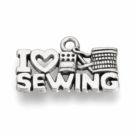 Tibetan Style Alloy Pendants LS-X-TIBEP-Q064-49AS-RS-1