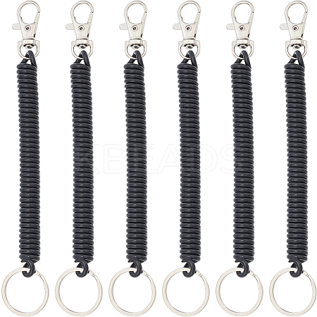 10Pcs Plastic Spring Rope for Mobile Phone Bag Accessories FIND-BBC0002-28-1