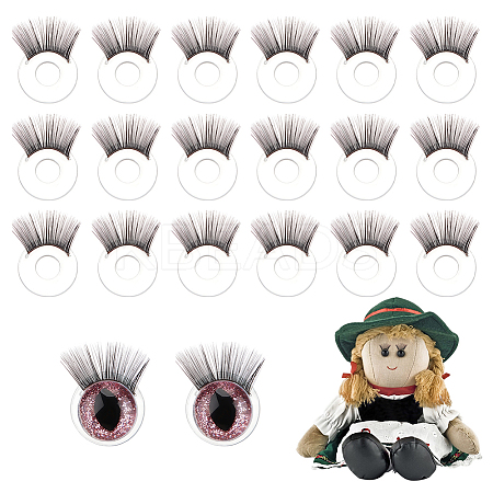 20Pcs Acrylic Craft Eyes FIND-PH0026-65C-1