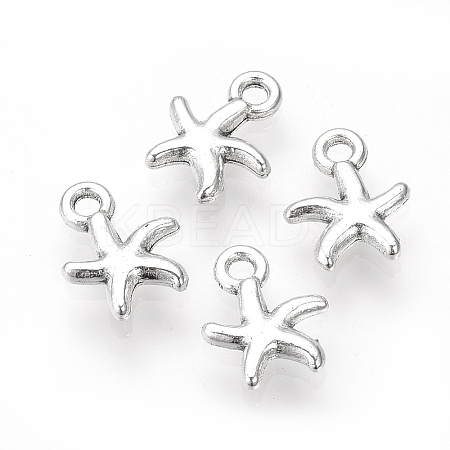 Tibetan Style Alloy Charms TIBE-S311-19AS-FF-1