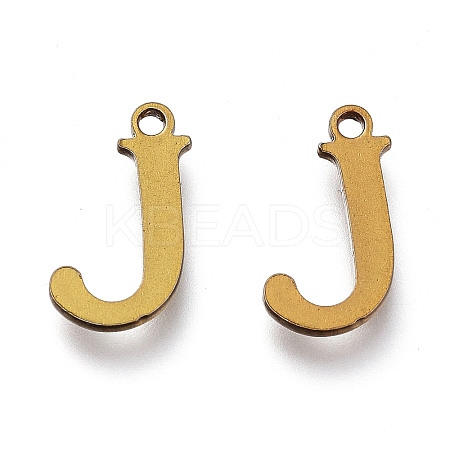 PVD Vacuum Plating  304 Stainless Steel Charms STAS-H112-J-AB-1