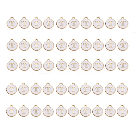 Golden Plated Alloy Charms ENAM-SZ0001-25A-T-1