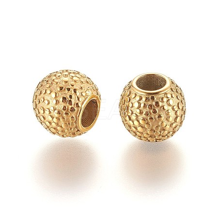 304 Stainless Steel European Beads LS-STAS-P237-33G-1