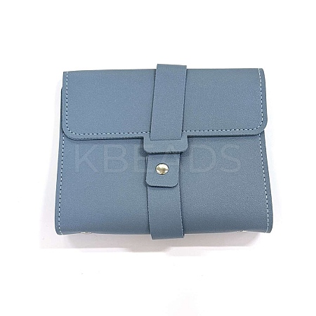 PU Imitation Leather Earring Storage Bags EDIS-E012-01A-1