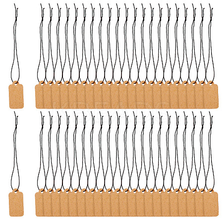 500Pcs Kraft Paper Blank Price Tags with Cord CDIS-TA0001-44-1
