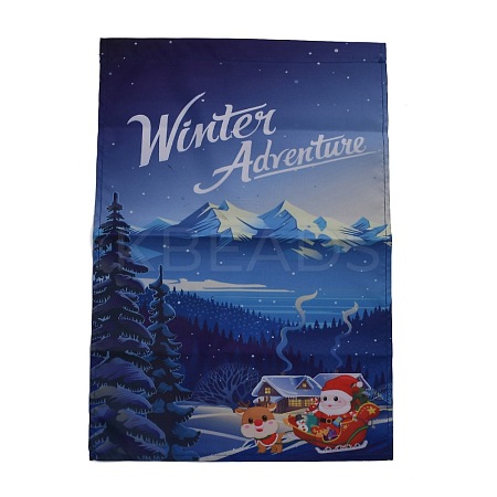 Garden Flag for Christmas AJEW-H108-B07-1