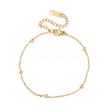 304 Stainless Steel Satellite Chains Bracelets LS-BJEW-M096-02A-G-1