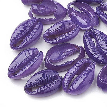 Cowrie Shell Beads SHEL-T007-74B-1