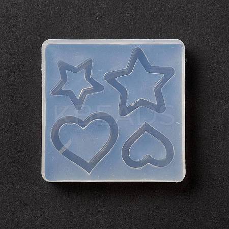 DIY Star & Heart Linking Ring Silicone Molds SIMO-B001-08-1