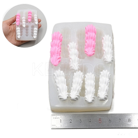 Cookies DIY Food Grade Silicone Fondant Molds PW-WG57326-04-1