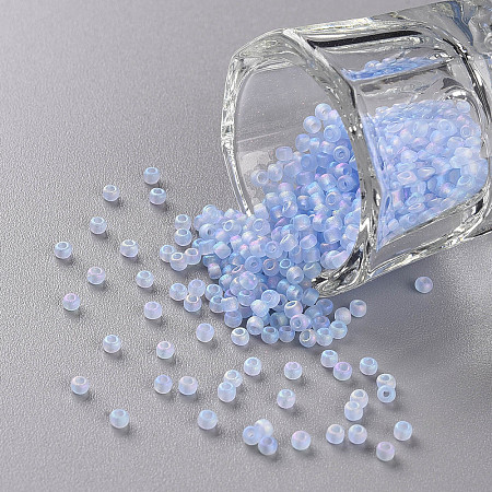 12/0 Grade A Round Glass Seed Beads SEED-Q010-M542-1