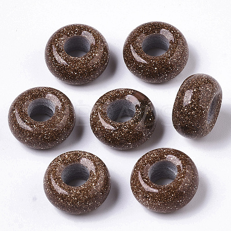 Synthetic Goldstone European Beads G-S359-072A-1