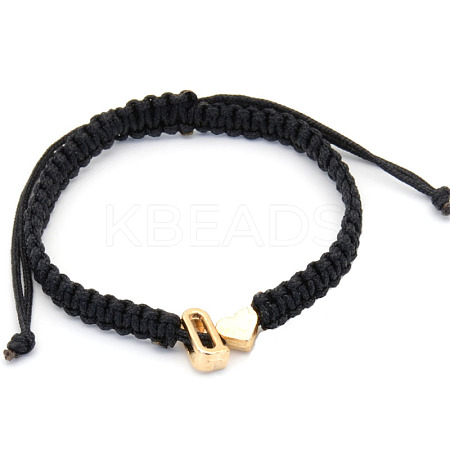 Alloy Beads Braided Bead Bracelets FS-WGADCE6-17-1
