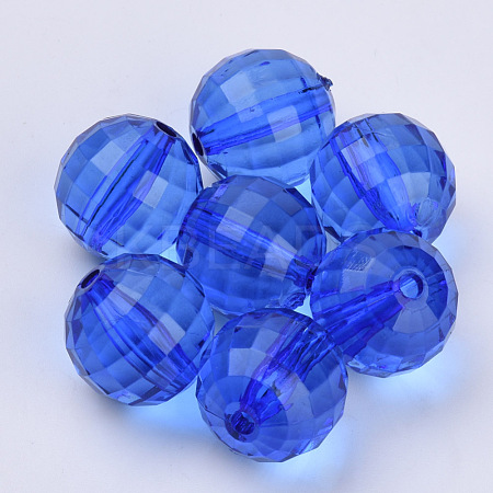 Transparent Acrylic Beads X-TACR-Q254-22mm-V44-1
