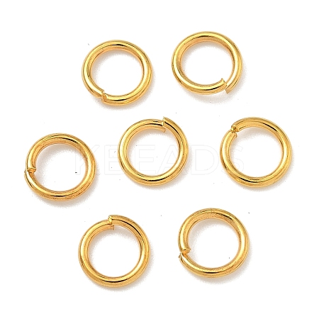Brass Open Jump Rings X-JRC7mm-G-NR-1
