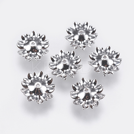 Multi-Petal Brass Bead Caps LS-KK-F740-48P-1