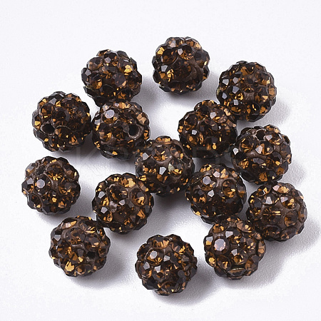 Pave Disco Ball Beads RB-T017-02-19-1