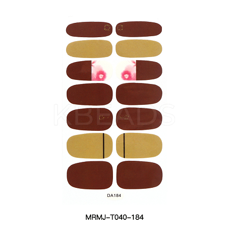 Full Cover Nail Art Stickers MRMJ-T040-184-1