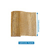 Plastic 24 Rows Rhinestone Mesh Wrap Roll AJEW-TA0001-09-10