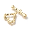 Brass Toggle Clasps KK-H480-01G-2