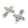 Tibetan Style Zinc Alloy Big Pendants X-TIBEP-R334-117AS-RS-2