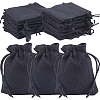 24Pcs Burlap Packing Pouches Drawstring Bags ABAG-BBC0001-07B-1