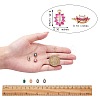 10Pcs Eco-Friendly Brass Micro Pave Cubic Zirconia Charms ZIRC-SZ0003-70-7