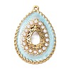 304 Stainless Steel Enamel Pendants STAS-Z200-02G-01-1