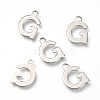 Non-Tarnish 201 Stainless Steel Charms X-STAS-C021-06P-G-1