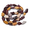 Natural Mookaite Beads Strands G-L650-N02-02-3