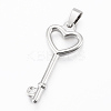 Tarnish Resistant 304 Stainless Steel Pendants LS-STAS-H411-02P-2
