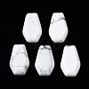 Natural Howlite Cabochons G-N336-001E-1