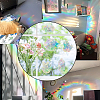 12Pcs Colorful Suncatcher Rainbow Prism Electrostatic Glass Stickers DIY-WH0409-69B-5