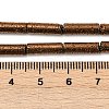 Electroplated Natural Lava Rock Beads Strands G-K388-03B-04-4