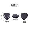 10Pcs Synthetic Blue Goldstone Cabochons G-SC0001-51A-2