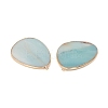 Natural Amazonite Pendants G-E526-02H-3