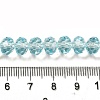 Transparent Baking Paint Glass Beads Strands DGLA-A034-T8mm-D12-4