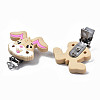 Food Grade Eco-Friendly Silicone Baby Pacifier Holder Clips SIL-N002-13C-3